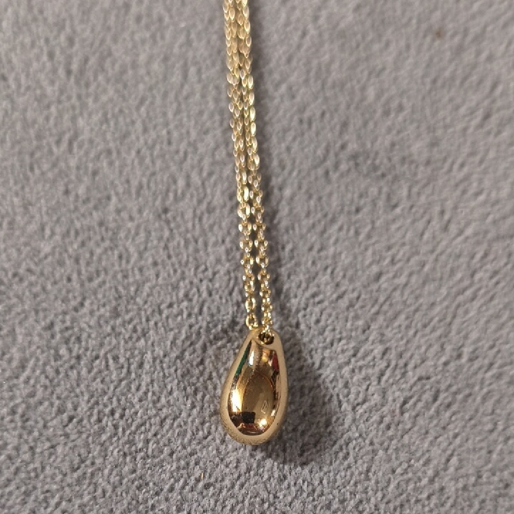 10 Items/$10 Anthropologie Gold Teardrop Necklace